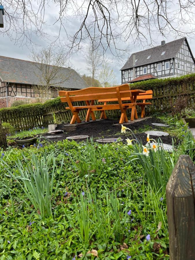 Fachwerk In Bergfreiheit Daire Bad Wildungen Dış mekan fotoğraf